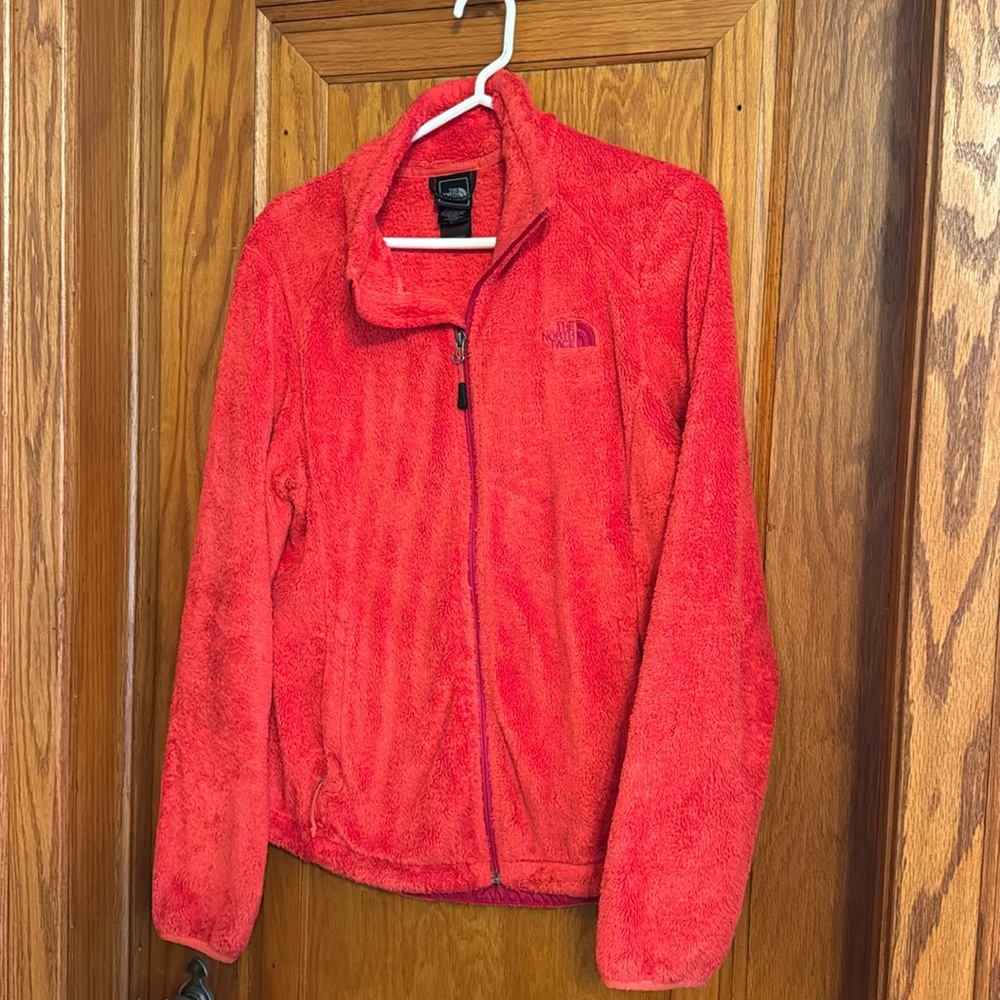 North face shell zip up